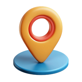 impressionante aclamado localização PIN ícone com uma circular base. peso único AVC, plano cor, com escalável Projeto. png