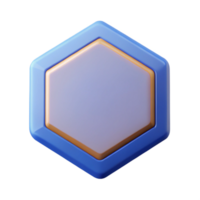 beautiful rustic A single, large hexagon, clean lines, minimal design, flat color with Scalable Design. high quality png