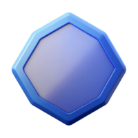 striking abstract A single, large hexagon, clean lines, minimal design, flat color with Scalable Design. luxury png