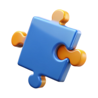 tranquil beautiful Puzzle piece with interlocking tabs. Crisp edges, flat color, with Scalable Design. flawless png