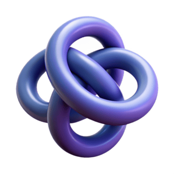 unparalleled retro Intersecting curves forming a loop, single-weight stroke, minimal, geometric with Scalable Design. handcrafted png