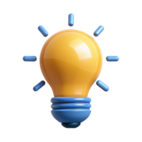 inspired urban Lightbulb icon with radiating lines, clean lines, with Scalable Design. refined png