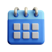exemplary abstract Calendar icon with grid layout, crisp edges, with Scalable Design. exclusive png