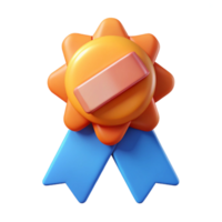 pristine whimsical retro Ribbon badge with text placeholder. Scalable, single-weight stroke, minimal with Scalable Design. handcrafted png