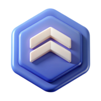 breathtaking vintage Chevron badge pointing upwards. Geometric, scalable, minimal with Scalable Design. gallery standard png
