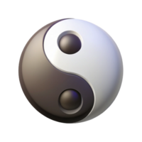 magnificent nostalgic modern Symmetrical silhouette of a Yin Yang symbol. Clean lines, minimal design with Scalable Design. masterfully captured png