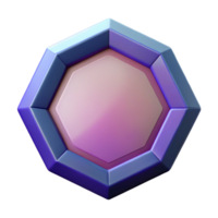 pristine calm modern Symmetrical octagon, flat color, crisp edges with Scalable Design. genuine png