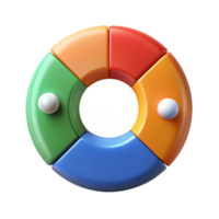 radiant renaissance Radial chart with four data points, clean lines, minimal design with Scalable Design. authentic png