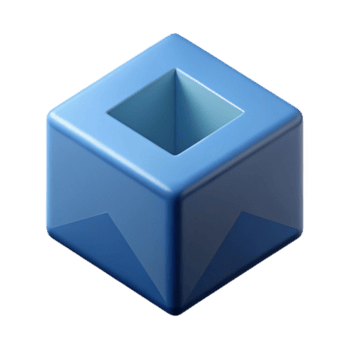 travolgente astratto astratto geometrico forma con incastro piazze. pulito linee, piatto colore, minimo design con scalabile design. Perfetto chiarezza png