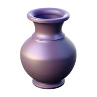 reflective fascinating Symmetrical silhouette of a decorative vase. Crisp edges, minimal design with Scalable Design. museum quality png