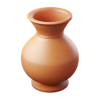 picturesque abstract Symmetrical silhouette of a decorative vase. Crisp edges, minimal design with Scalable Design. artisan png