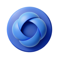 dramatic exemplary Interlocking geometric shapes forming a cube. Crisp edges, flat color, minimal design with Scalable Design. png