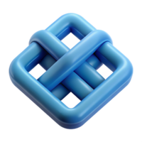 picturesque acclaimed Interlocking geometric shapes forming a cube. Crisp edges, flat color, minimal design with Scalable Design. png