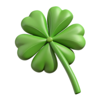 wonderful organic Minimal outline of a four-leaf clover. Clean lines, with Scalable Design. crisp png