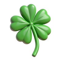 elegant memorable Minimal outline of a four-leaf clover. Clean lines, with Scalable Design. png