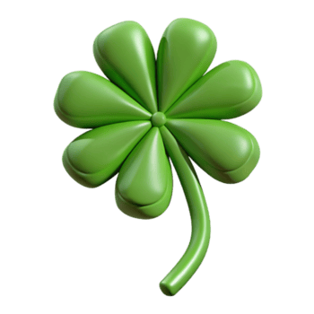 hipnótico urbano mínimo esboço do uma quatro folhas trevo. limpar \ limpo linhas, com escalável Projeto. artesão png