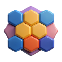 breathtaking calm art deco Four connected squares forming a larger square. Geometric, flat color, clean lines with Scalable Design. studio quality png