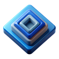 spectacular exceptional Sharp edges, concentric squares, single-weight stroke with Scalable Design. png