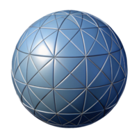 rare industrial Geometric outline of a sphere. Clean lines, with Scalable Design. original png