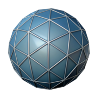 exquisite abstract Geometric outline of a sphere. Clean lines, with Scalable Design. flawless png