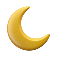 dazzling artistic A simple crescent moon icon with a single-weight stroke. Minimal design, flat color, with Scalable Design. masterfully captured png