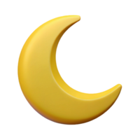 notable futuristic A simple crescent moon icon with a single-weight stroke. Minimal design, flat color, with Scalable Design. original png