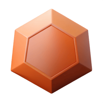 bellissima notevole un' geometrico esagono forma con acuto bordi. piatto colore, minimo disegno, con scalabile design. png