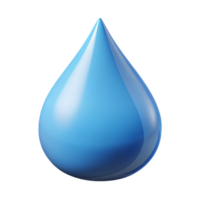 ethereal serene Abstract symbol representing a water droplet. Crisp edges, minimal design, flat color with Scalable Design. 4K png
