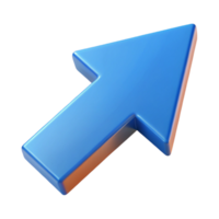 standout modern Geometric arrow pointing right. Clean lines and flat color with Scalable Design. fine detail png