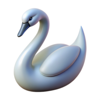 extraordinary sought-after Silhouette of a graceful swan. Clean lines, flat color, with Scalable Design. png