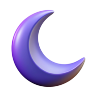 impressive signature Symmetrical crescent moon with crisp edges and flat color with Scalable Design. png
