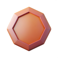 extraordinary abstract Minimalist octagon, single-weight stroke, flat color with Scalable Design. artisan png