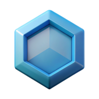 glorious signature Geometric hexagon with clean lines and flat color with Scalable Design. png