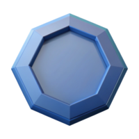 harmonious extraordinary Geometric octagon with clean lines and flat color with Scalable Design. high quality png