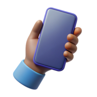 picturesque quintessential Silhouette of a hand holding a phone. Clean lines, scalable, flat color with Scalable Design. png