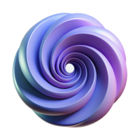 rare vintage Geometric spiral with clean lines and flat color with Scalable Design. luxury png