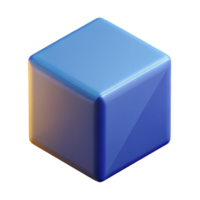 quintessential artistic Geometric silhouette of a cube. Flat color, scalable design, clean lines with Scalable Design. professional png