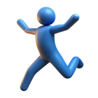 tranquil stunning Silhouette of a jumping person. Clean lines, scalable, flat color with Scalable Design. masterfully captured png