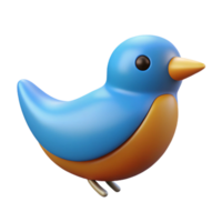 elegant avant-garde Symmetrical bird icon with crisp edges. Flat color with Scalable Design. gallery standard png