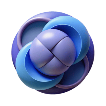 magnífico procurados abstrato, escalável Projeto com interseção círculos e fresco arestas. mínimo plano cor paleta com escalável Projeto. png