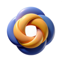 sumptuous elegant Abstract, scalable design with intersecting circles and crisp edges. Minimal flat color palette with Scalable Design. artisan png