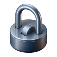 radiant celebrated Single-weight stroke isometric lock with symmetrical design and gray color with Scalable Design. png