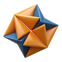 wonderful memorable Abstract, scalable design with intersecting circles and crisp edges. Minimal flat color palette with Scalable Design. png