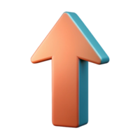 wonderful creative Symmetrical arrow pointing upwards. Minimal design, flat color, sharp edges with Scalable Design. masterfully captured png