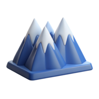 radiant vintage Clean lines depicting a mountain range. Flat color, with Scalable Design. artisan png