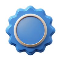 whimsical alluring Circular badge with a bold outline. Crisp edges, flat color, with Scalable Design. artisan png
