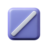 acclaimed creative Square badge with a diagonal line. Minimal, clean lines, single-weight stroke with Scalable Design. genuine png