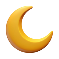 picturesque timeless Scalable crescent moon icon with clean lines and flat color. Single-weight stroke with Scalable Design. png