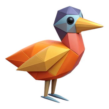 linda renascimento mínimo representação do uma pássaro com limpar \ limpo linhas e plano cor. peso único acidente vascular encefálico com escalável Projeto. galeria padrão png