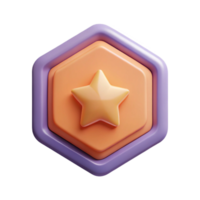 picturesque celebrated Pentagon-shaped badge with a simple star. Flat color, symmetrical, minimal with Scalable Design. png